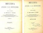 MECÁNICA APLICADA A LAS CONSTRUCCIONES TOMO I + ATLAS | JOSE MARVA Y MAYER