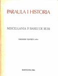 MISCEL·LANIA P. BASILI DE RUBI (CATALÁN) | FREDERIC RAURELL