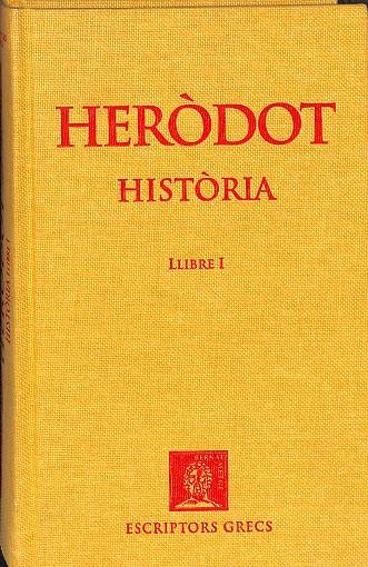 HERÒDOT. HISTORIA LLIBRE I (CATALÁN) | V.V.A