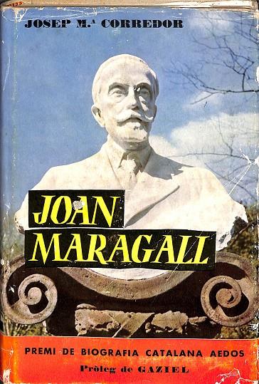 JOAN MARAGALL (CATALÁN) | JOSEP MARIA CORREDOR