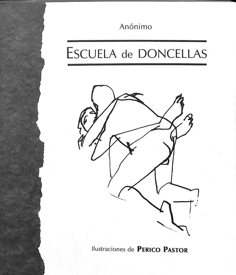 ESCUELA DE DONCELLAS | ANÓNIMO