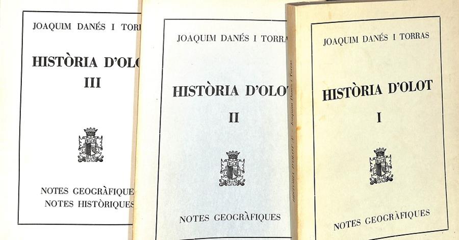 HISTÒRIA D'OLOT 3 VOL (CATALÁN) | JOAQUIM DANÉS I TORRAS