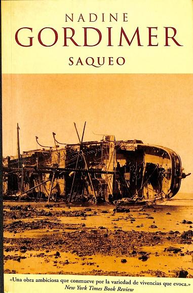 SAQUEO | GORDIMER, NADINE