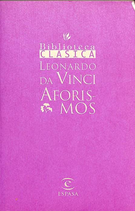 LEONARDO DA VINCI - AFORISMOS | V.V.A