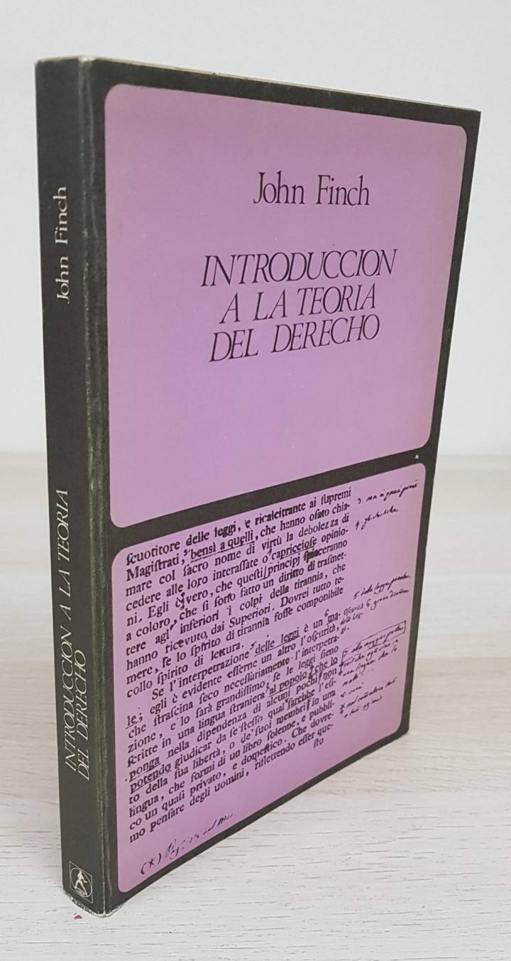 INTRODUCCIÓN A LA TEORÍA DEL DERECHO | 9788433517104 | JOHN FINCH