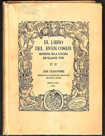 EL LIBRO DEL BUEN COMER  | P.P. JOSÉE YZAGVIRRE