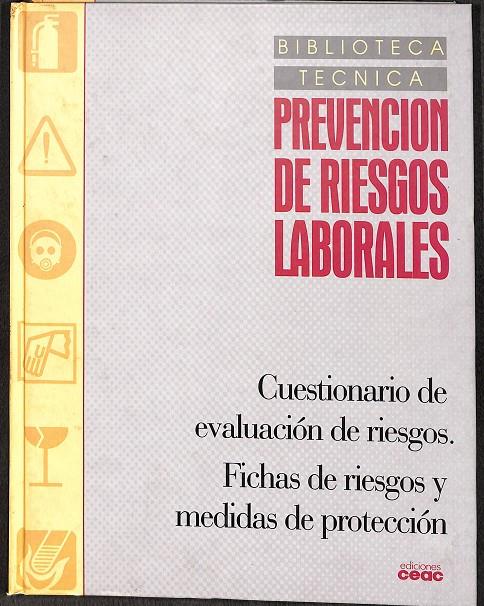 CUESTIONARIO DE EVALUACIÓN DE RIESGOS FICHAS DE RIESGOS Y MEDIDAS DE PROTACCION 4 | V.V.A