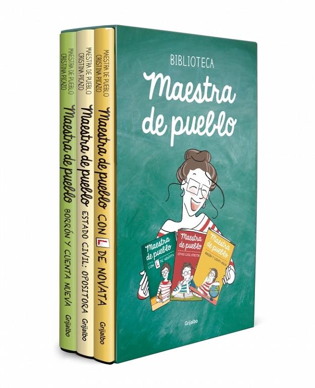 MAESTRA DE PUEBLO (PACK CON: CON L DE NOVATA | ESTADO CIVIL: OPOSITORA | BORRÓN | MAESTRA DE PUEBLO/PICAZO, CRISTINA