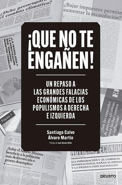 QUE NO TE ENGAÑEN | MARTÍN, ÁLVARO/CALVO, SANTIAGO