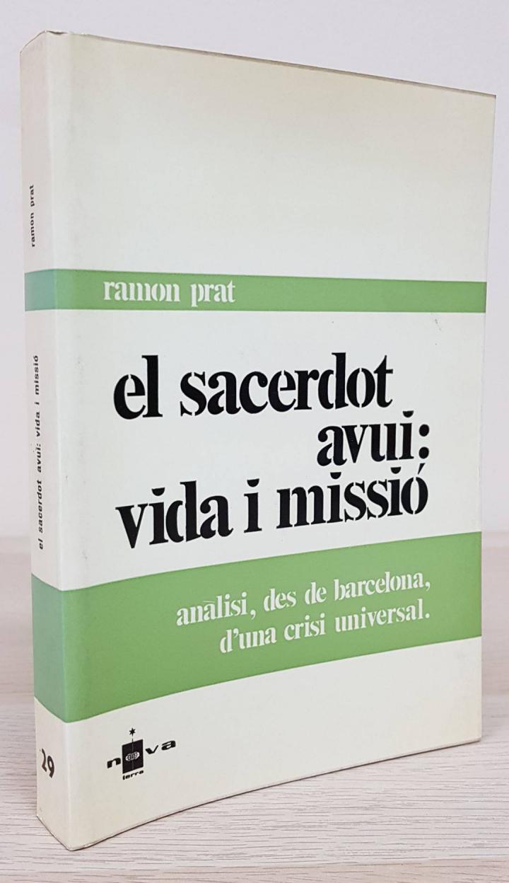 EL SACERDOT AVUI: VIDA I MISSIÓ (CATALÁN) | RAMON PRAT