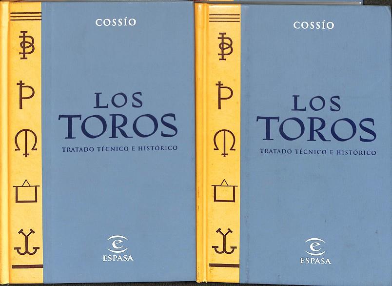 LOS TOROS TRATADO TÉCNICO E HISTÓRICO 2 VOL (I-II) | COSSIO 