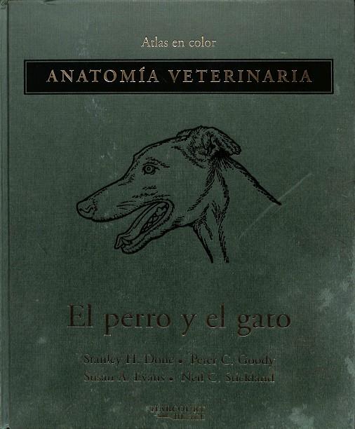 ATLAS EN COLOR ANATOMÍA VETERINARIA EL PERRO Y EL GATO | V.V.A