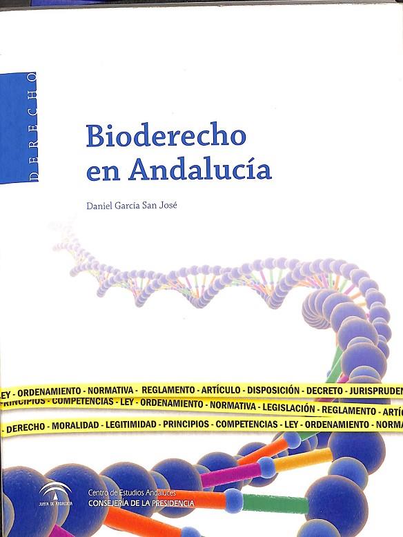 BIODERECHO EN ANDALUCÍA | GARCÍA SAN JOSÉ, DANIEL