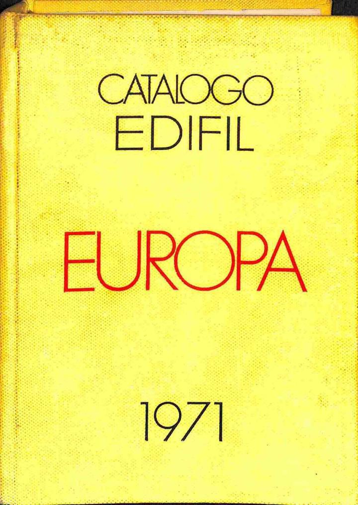 CATÁLOGO EDIFIL: EUROPA 1971. CATÁLOGO DE EUROPA