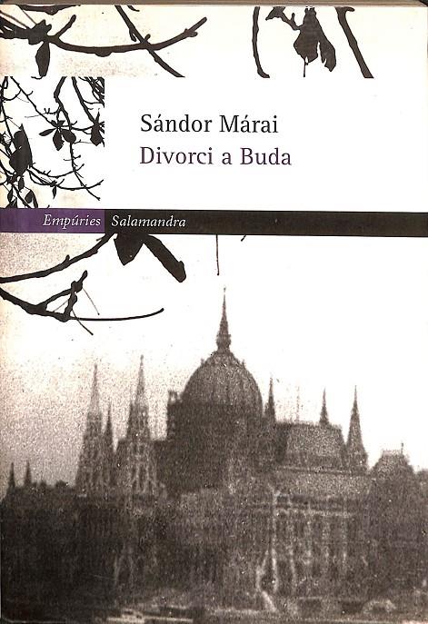 DIVORCI A BUDA (CATALÁN) | SÁNDOR MARAI