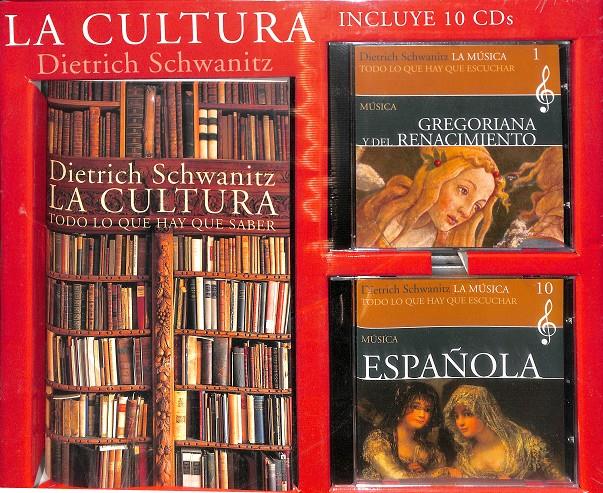 LA CULTURA TODO LO QUE HAY SABER - INCLUYE 10 CDS | 9788467202786 | DIETRICH SCHWANITZ