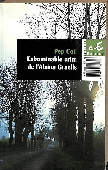 L'ABOMINABLE CRIM DE L'ALSINA GRAELLS (CATALÁN) | PEPE COLL