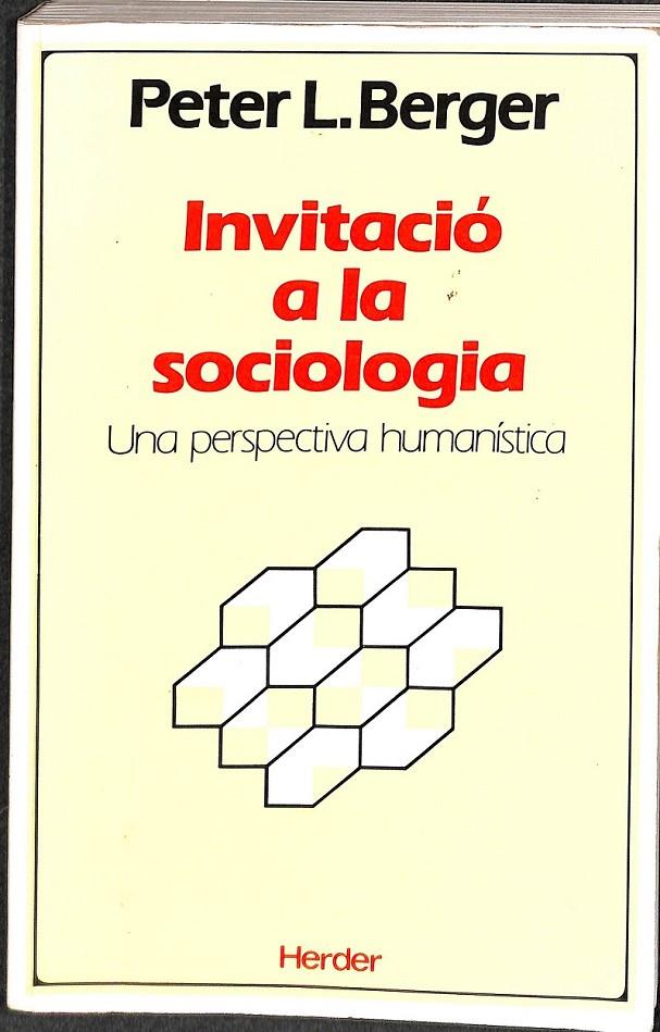 INVITACIÓ A LA SOCIOLOGIA (CATALÁN) | 9788425415302 | BERGER, PETER L.