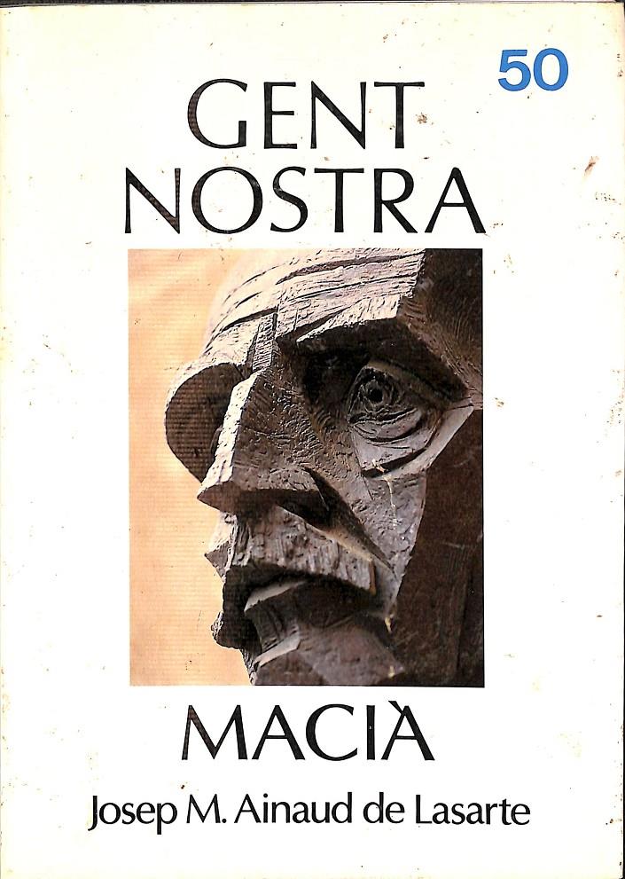 MACIÀ Nº 50  GENT NOSTRA (CATALÁN) | JOSEPM.AINAUD DE LASARTE