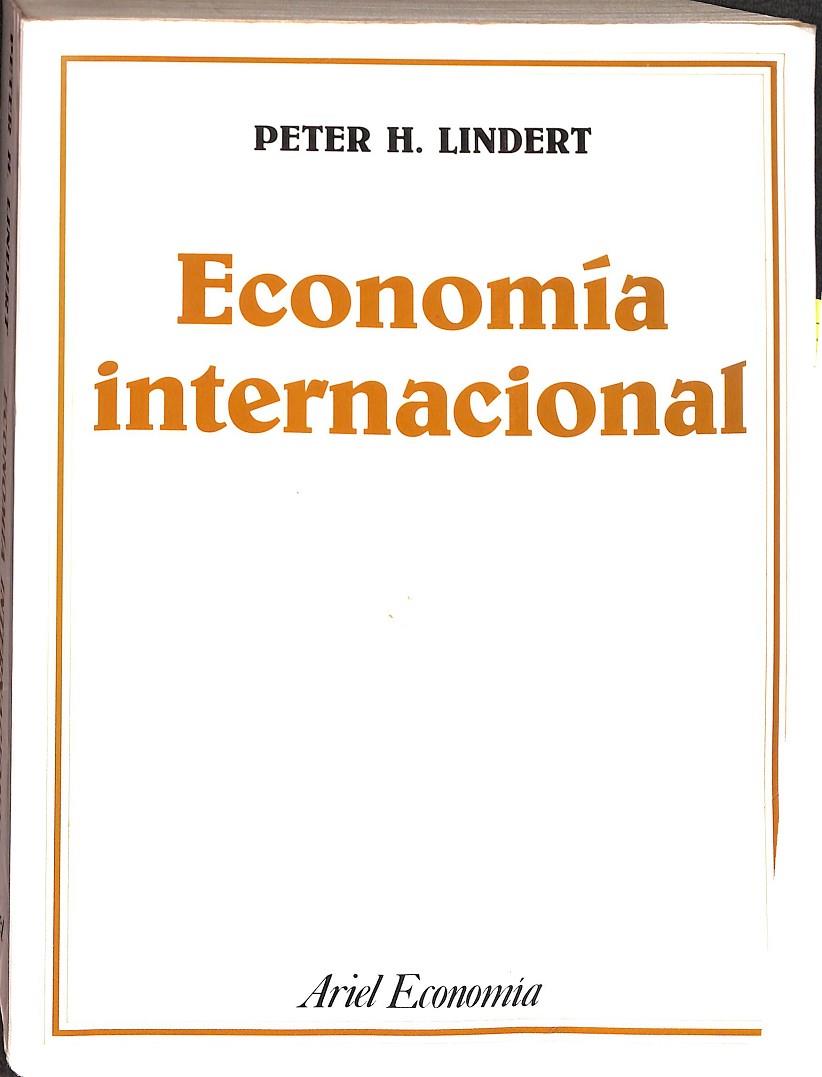 ECONOMÍA INTERNACIONAL. | PETER H. LINDERT