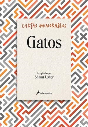CARTAS MEMORABLES: GATOS | USHER, SHAUN