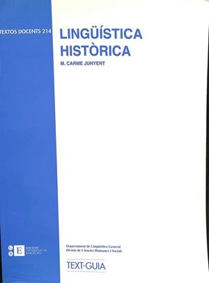 LINGÜÍSTICA HISTÒRICA (CATALÁN) | M.CARME JUNYENT